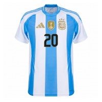 Pánský Fotbalový dres Argentina Alexis Mac Allister #20 Copa America 2024 Domácí Krátký Rukáv